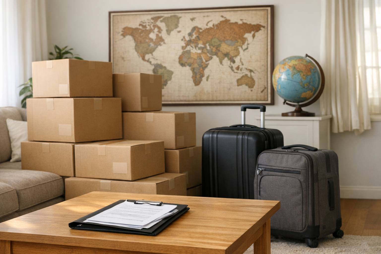 Claves para hacer una mudanza internacional sin sustos ni contratiempos