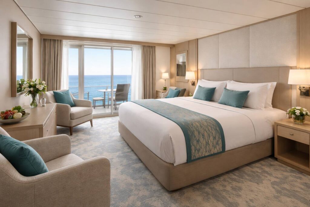 Cómo elegir camarote en un crucero: interior, exterior o balcón (y cuándo compensa cada uno)